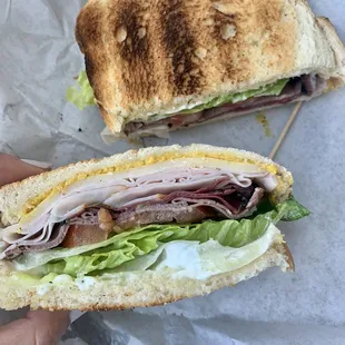 Super Delicious Sandwich on sourdough