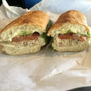 Super Deluxe Tuna sandwich