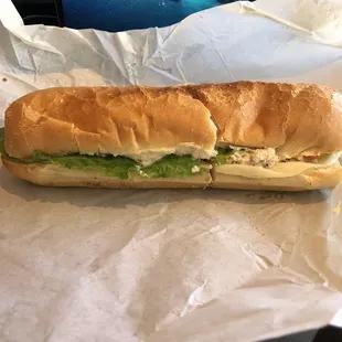 Super Deluxe Tuna sandwich