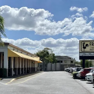 the outside of the store