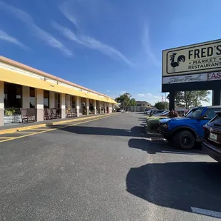 the outside of the store