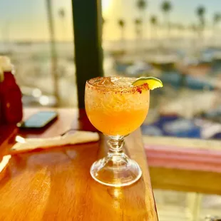 Perfect way to enjoy their Lollipop Margarita.