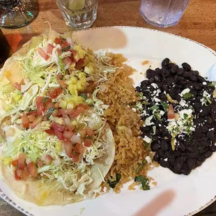 Shrimp Taco Plate