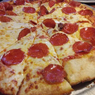 Their deep dish pizza