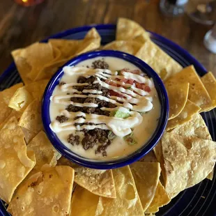 Loaded Queso &amp; Chips