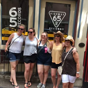 Hey fans of the show NASHVILLE. We visited Highway 65 Records on the downtown Walking Tour.