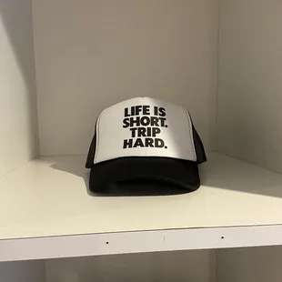 Their private label hat