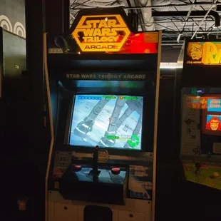 a star wars arcade game
