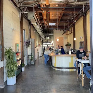 Inside clean and airy