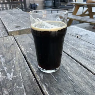 Peanut butter cup stout