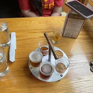 5 Beer flight