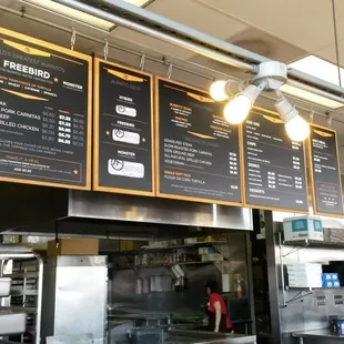 The menu looks so professional now. I kind of miss the chalk hand writing which kind of gave it a fun vibe