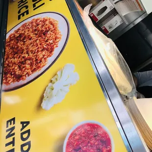 a sign for a restaurant