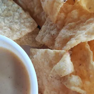 Chips and queso