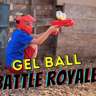 Gel Ball (also known as Mini Paintball, Gel Blasters, or GellyBall)