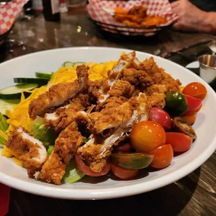 Crispy Chicken Salad