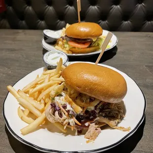 Freedom Beat-B-Que Sandwich and Freedom Beat Burger