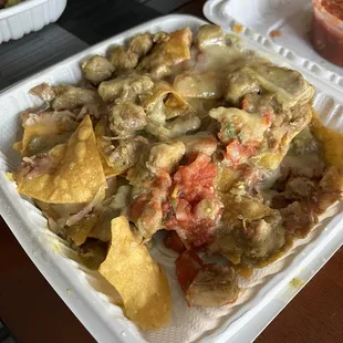 Meat Nachos with Meat
