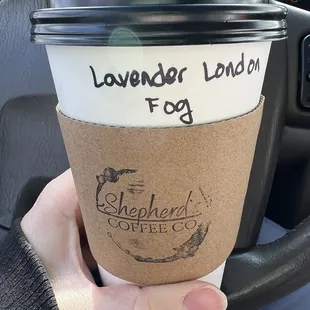 Hot Lavender London Fog