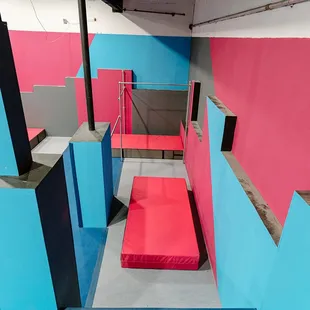 New parkour gym in riverside california, Freedom in Motion