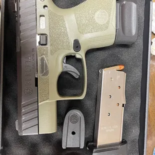 Love it. I wanted some color!! My Barretta.