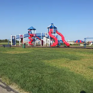 Very nice playground equipment.