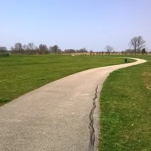 long paved hiking trails