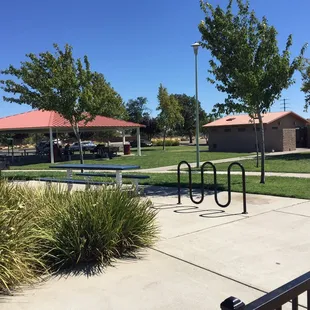 Restrooms near by