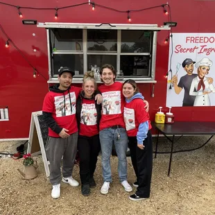 Owner with her husband, son, and daughter in-law!