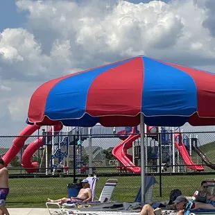 Play ground outside the park