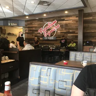 New EVERYTHING!! Booths, ceiling, walls!!!