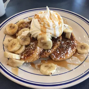 Banana Pecan French Toast!