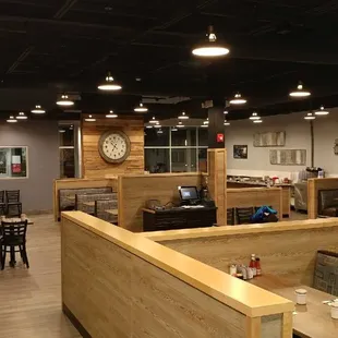 interior, sushi and sashimi