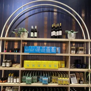 Home cocktail central! Their canned cocktails really are amazing.