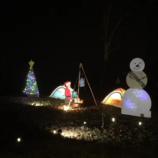 Christmas in the Park 2016 -- an annual, free, drive-thru experience of music and lights.