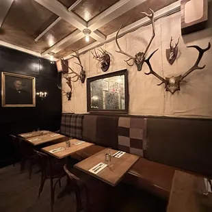 One of the dining rooms.