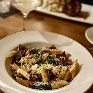 Herb Butter Steak Pasta