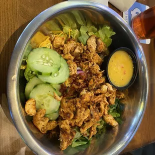 Blacked Chicken Salad