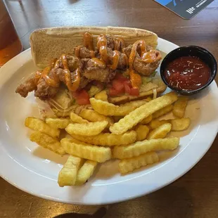 Shrimp po boy