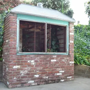 the old brick smoke house
