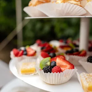 The dessert bar items were a huge hit.