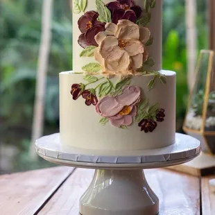 Golden buttermilk cake with citrus buttercream