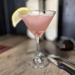 Raspberry Lemon Drop