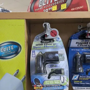 a variety of items for sale