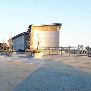 Looking at the facility from where it begins.