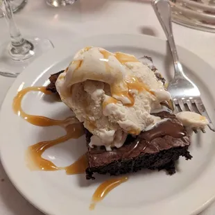 Brownie dessert