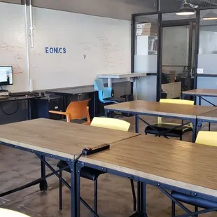 Large shared office space