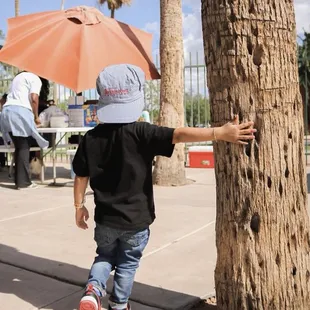 Cute hat they gave the birthday boy!