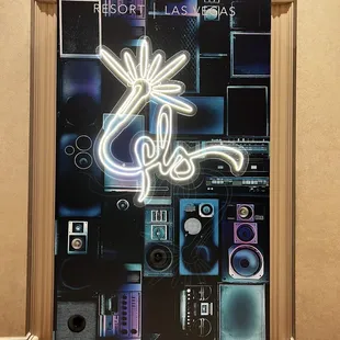 a neon sign for the venetian resort las vegas