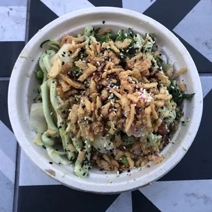 Build Your Own! 100% recommend avococo sauce